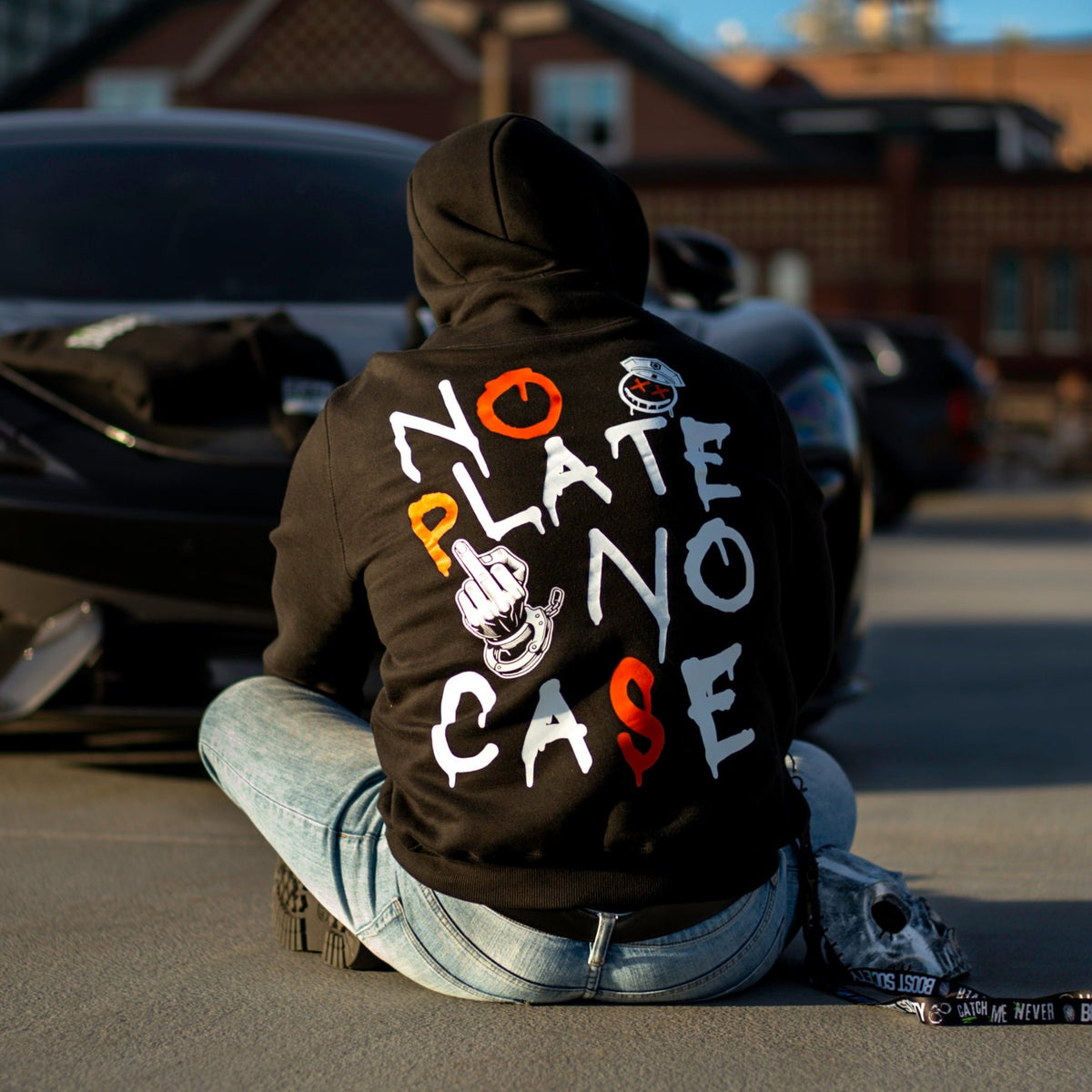 No Plate No Case - Hoodie