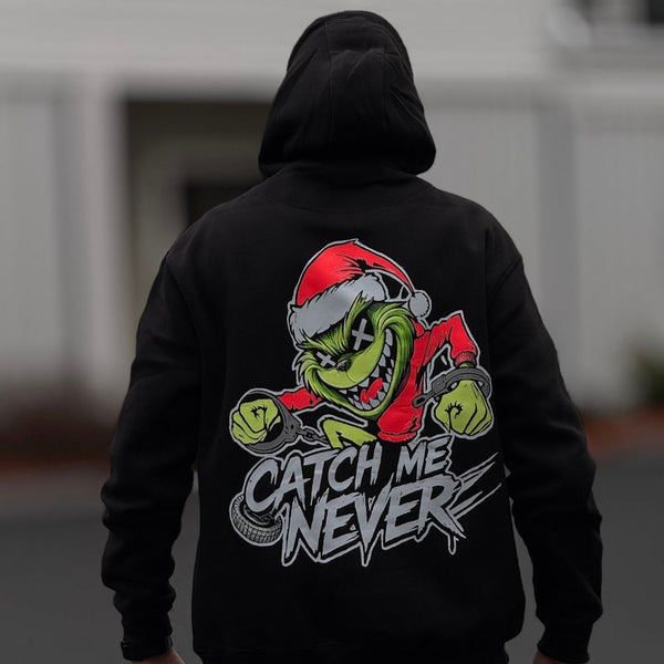 Grinch - Catch Me Never Christmas Hoodie