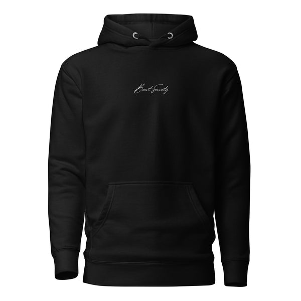 Boost Society - Minimalistic Hoodie Cursive